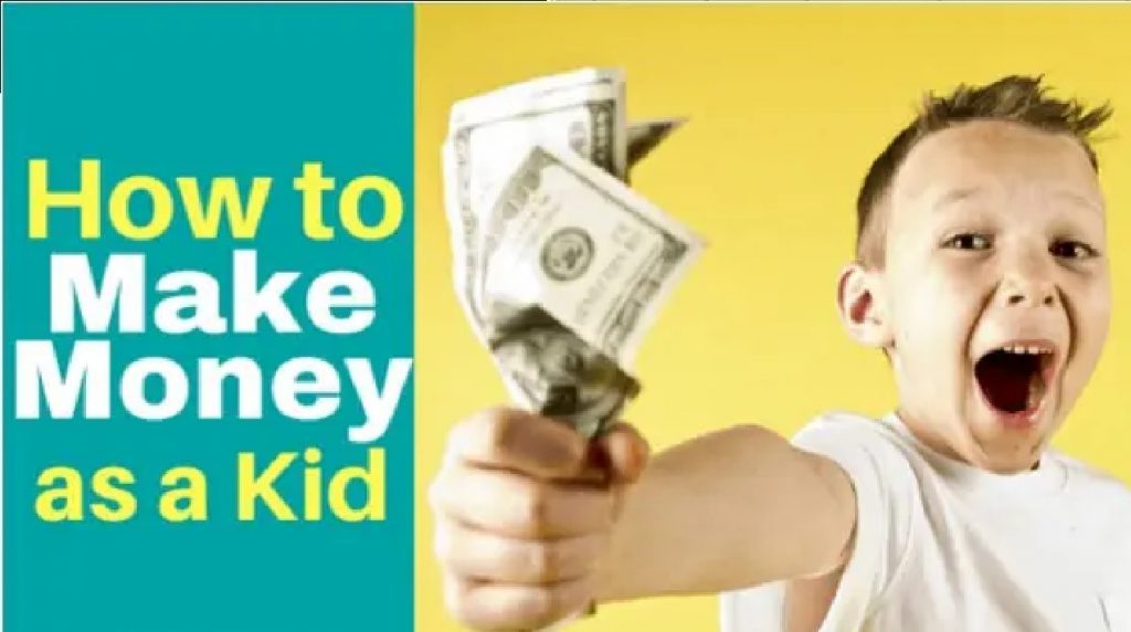 how to earn money as a kid online